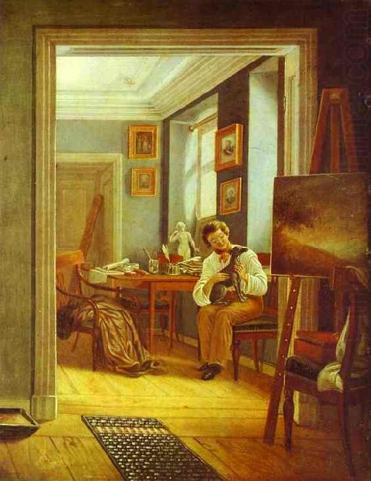 An Artist's Room, Kapiton Zelentsov